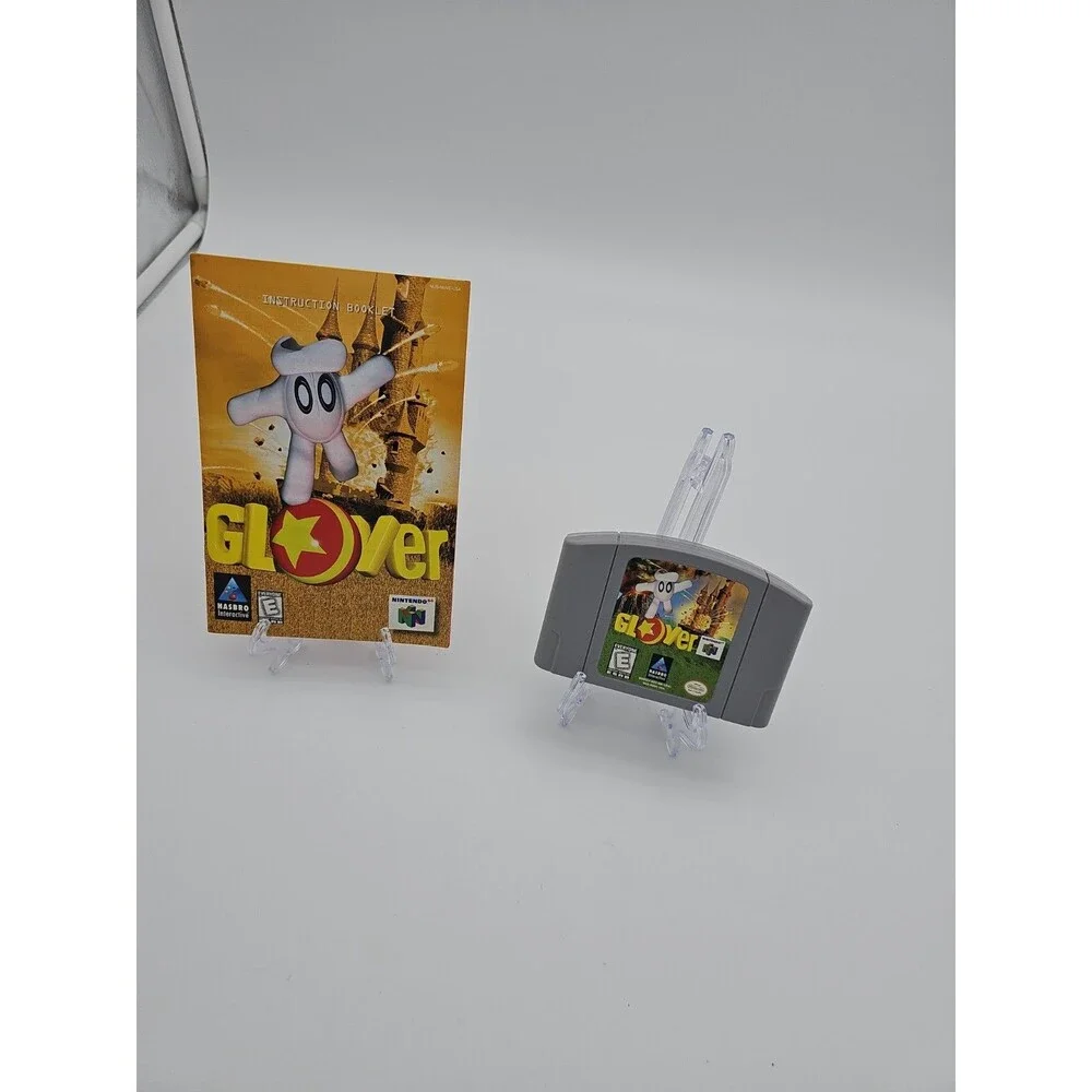 Glover (Nintendo 64, 1998) Authentic Tested Working N64 with Manual